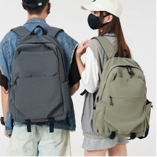 Grey Nylon Backpack for Men